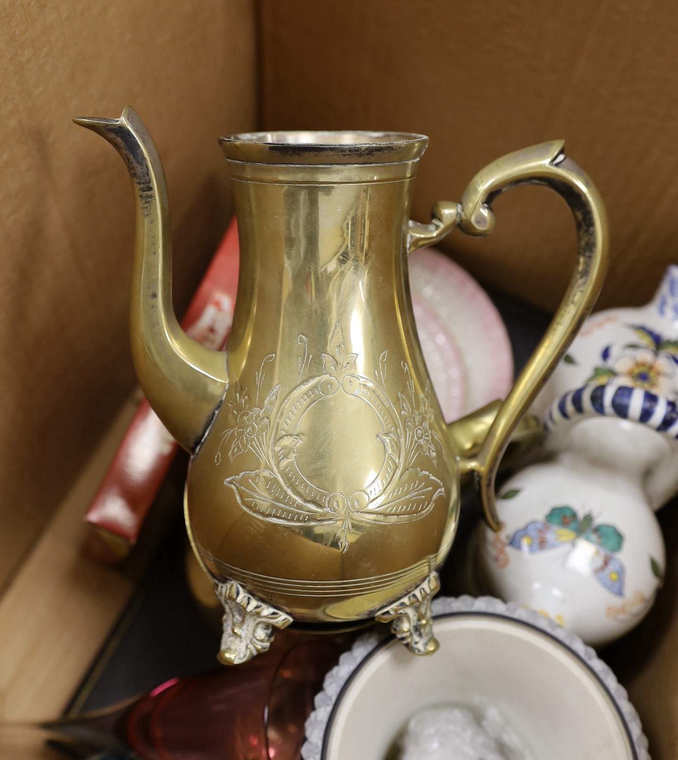 A selection of mixed ceramics and miscellany
